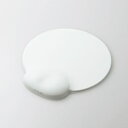 【納期約3週間】【お一人様1点まで】ELECOM エレコム MP-DG01WH リストレスト付きマウスパッド“dimp gel” ホワイト MPDG01WH