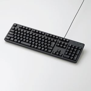 【納期約7〜10日】【お一人様1点まで】ELECOM エレコム TK-FCM104BK 有線フルキーボード ブラック TKFCM104BK 【納期約7〜10日】【お一人様1点まで】ELECOM エレコム TK-FCM104BK 有線フルキーボード ブラック TKFCM104BK