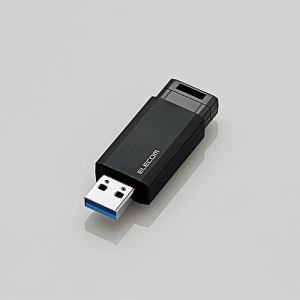 【納期約3週間】【お一人様1点まで】ELECOM エレコム MF-PKU3032GBK USB3.1(Gen1)対応 ノック式USBメモリ 32GB ブラック