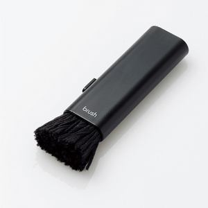 【納期約7〜10日】【お一人様1点まで】ELECOM エレコム KBR-014AS 除電クリーニングブラシ(コンパクト収納タイプ) KBR014AS