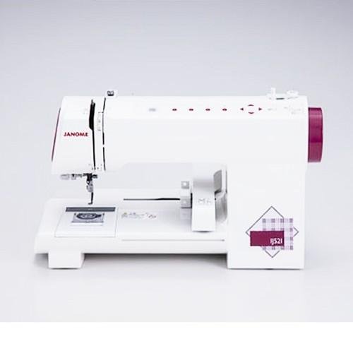 【納期約1ヶ月以上】【お一人様1台まで】ジャノメ IJ521 スマートミシン 刺繍ミシン