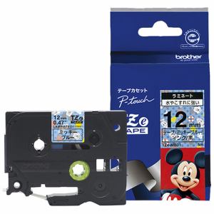 樂天商城 - 【納期約2週間】ブラザー ラミネートテープ(キャラクター) ミッキーブルー TZe-MB31 TZEMB31