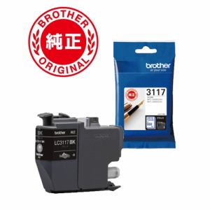 Genuine Products - 【納期約7〜10日】インク ブラザー 純正 カートリッジ LC3117BK インクカートリッジ ブラック LC3117BK
