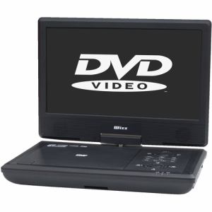 ポータブルDVDプレイヤー 【納期約4週間】ダイニチ電子 WPDS1001 ポータブルDVDプレーヤー Wizz 10.1インチ ホワイト WPDS1001