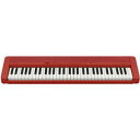 【納期約2週間】CASIO カシオ CTS1RD キーボード Casiotine 61鍵標準鍵 レッド CTS1RD(2)