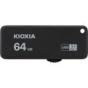 【納期約2週間】KIOXIA KUS-3A064GK USBフラッシュメモリ Trans Memory U365 64GB ブラック KUS3A064GK(2)