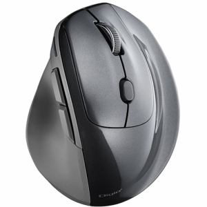 ナカバヤシ MUS-BKF177GY 高速スクロールBluetooth5.0 エルゴノミクス5ボタン BlueLEDマウス グレー MUSBKF177GY