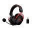 【在庫限り翌営業日発送OK A-3】HyperX Cloud Alpha Wireless ワイヤレスゲーミングヘッドセット（ブラックレッド）300時間駆動 4P5D4AA