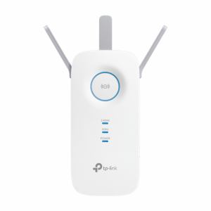 TP‐Link RE450V4 無線LAN中継器 発売日：2021年4月8日●Wi-Fiカバレッジを929平方メートルまでに強化Wi-Fiの“死角”に困っていますか? TP-Link AC1750無線LAN中継器 RE450は無線LANルーターのWi-Fiに接続して、電波が到達できないエリアまで信号を強化、完壁にお届けします。更に、電波干渉を避け、ホームやオフィスで安定したWi-Fiカバレッジを確保します。●超高速の11ac Wi-FiTP-Link RE450は次世代の802.11ac規格に対応していて、前世代の802.11n規格より3倍以上のデータ転送速度を可能にしました。高速のデュアルバンドWi-Fiで最大1750Mbps、HD/4Kストリーミング、オンラインゲーム、大容量ファイルのダウンロードなど高速データ転送が必要な場合に最適です。●かんたんインストール & かんたん設置REボタンで簡単インストール中継器RE450は各種の家庭用無線LANルーターと接続できます。RE450を無線LANルーターと接続する場合、REボタンを押すと同時に無線LANルーターのWPSボタンを押してください（WPS機能搭載の無線LANルーターのみ）。●ハイパフォーマンスの外付けアンテナ3本のデュアルバンドアンテナ（2.4GHzで3 x 2dBiと5GHzで3 x 3dBi）で広いカバレッジと安定性を強化します。ネットワークが届いている場合ならデバイスが接続されています。●ハイスピードモードハイスピードモードは、5GHzと2.4GHzの両方の帯域(バンド)を組み合わせて、データ送信用に受信用の帯域とを分けることで高速接続を実現し、全体のパフォーマンスを最大化します。【仕様】プラグタイプ：JP規格及びプロトコル：IEEE802.11ac, IEEE 802.11a, IEEE 802.11n, IEEE 802.11g, IEEE 802.11bインターフェイス：1 * 10/100/1000M イーサネットポート (RJ45)ボタン：RE (Range Extender) ボタン, Resetボタン, LEDボタン, Powerボタン消費電力：9W（最大消費電力）寸法（幅 X 奥行き X 高さ）：6.4x 3.0 x 2.6 in. (163 x 76.4 x 66.5mm)アンテナ：外部アンテナ×3ワイヤレス機能：周波数範囲：2.4GHz & 5GHz(11ac)　｜　信号レート：5GHz:Up to 1300Mbps　｜　2.4GHz:Up to 450Mpbsワイヤレス モード：中継器モード/ブリッジモードワイヤレス機能：ワイヤレス統計、デュアルバンド同時ブーストモード、アクセスコントロール、LEDコントロール、ドメインログイン機能認証：JPA, JRF, VCCI動作環境："動作温度: 0°C40°C (32°F104°F)　｜　保存温度: -40°C70°C (-40°F158°F)　｜　動作湿度: 10%90% 結露を避けてください、保存湿度: 5%90% 結露を避けてください"