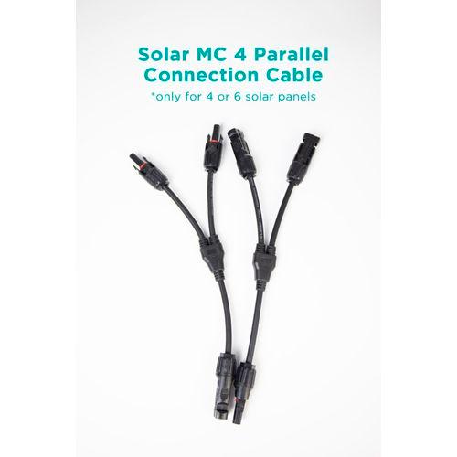 【納期約7〜10日】EcoFlow エコフロー EFPV-LTY2CBL0.3M 110Wソーラー用二股ケーブル　EFPVLTY2CBL0.3M