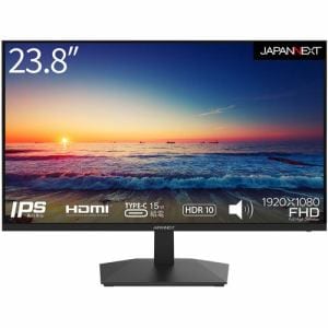 【納期約3週間】JAPANNEXT　JN-IPS238FHDR-C　23.8インチIPSパネル搭載　フルHD液晶モニター　ブラック　JNIPS238FHDRC