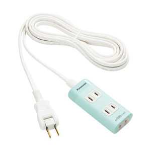 【納期約3週間】WHA2433GP [Panasonic パナソニック] テーブルタップ 「ザ・タップQ」（3コ口・3m） グ..