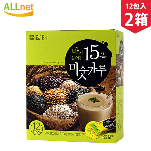 【送料無料・外袋なし】ダムト　山芋が入った15穀ミスカル 240g(20g×12包)×2箱 韓国お茶 伝統お茶 健康お茶 韓国茶 ダムト ユルム茶のサムネイル