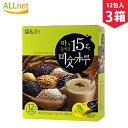【送料無料】ダムト 山芋が入った15穀ミスカル 240g(20g×12包)×3箱 韓国お茶 伝統お茶 健康お茶 韓国茶 ダムト ユルム茶