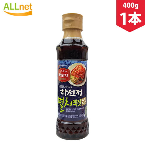 ハソンジョン・イワシエキス 400g(333ml/イワシエキス77%)×1本 1個 韓国食品/韓国調味料/CJ