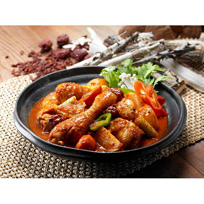 【送料無料】マニカ タットリタン 辛鶏湯 500g×4点セット 鶏肉の甘辛煮 即席 コチュジャン 鶏肉 韓国風鶏肉 韓国 参鶏湯 マニカ―タットリタン k17