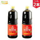 【まとめてお得・送料無料】センピョ ジン醤油 1.7L×2本セット ジン醤油 sempio 陳醤油 韓国 醤油 センピョ ジン醤油 韓国調味料 真醤油 チヂミのたれ 韓国醤油 カンジャン 韓国しょう油 ジン 醤油