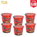 楽天オールネショップ【送料無料・まとめてお得】農心 （大盛カップ） 辛ラーメン 114g×6個セット カップ麺 インスタントラーメン ラーメン 食材・料理 韓国 カップ麺 辛ラーメン大カップ ビッグカップ