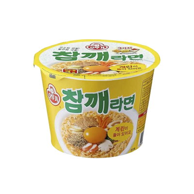 オールネショップ 【まとめてお得・送料無料】オットゥギ (大盛カップ) チャムケラーメン 110g×6個セット オトギ 韓国食品 ごま/韓国ラーメン 韓国食材/大人気 ラーメン インスタントラーメン オットゥギ チャムケラーメン 韓国ラーメン 画像3