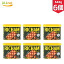 東遠 リチャム 340g×6個セット RICHAM コストコ Costco リチャム(ランチョンミート・340g) ドンウォン スパム ブデチゲ 韓国食品 沖縄 名物 ポーク 料理 ゴーヤチャンプル