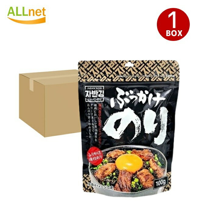 【まとめてお得・送料無料】のりジャパン ぶっかけのり 100g×30袋セット (1BOX) 韓国のりふりかけ 韓国海苔ふりかけ 韓国海苔 オクドンザ ザバン ふりかけ ジャバンのり のりフレーク ジャバンのり フリカケ/ビビゴ 海苔ジャバン ふりかけさん/