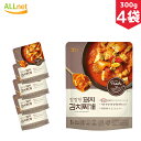 【送料無料】OURHOME ピリ辛 豚キムチチゲスープ300g×4袋セット 韓国食品 韓国料理 コムタン スープ 清浄園 ソルロンタン ソウル風 牛骨スープ 雪濃湯 スープ 即席 人気PBシリーズ journey go fresh の人気商品 キムチ鍋