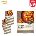 【送料無料】OURHOME ピリ辛 豚キムチチゲスープ300g×6袋セット 韓国食品 韓国料理 コムタン スープ 清浄園 ソルロンタン ソウル風 牛骨スープ 雪濃湯 スープ 即席 人気PBシリーズ journey go fresh の人気商品 キムチ鍋