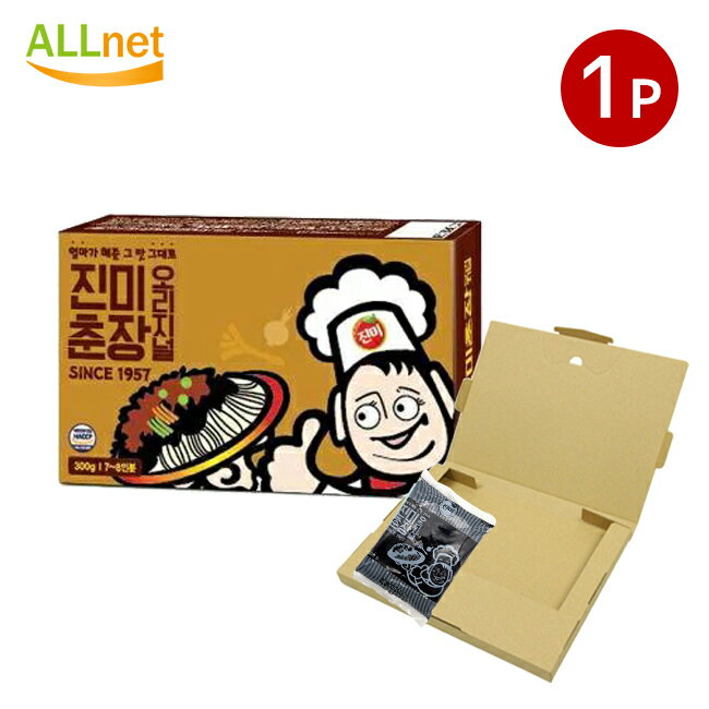 眞味 ジンミ チュンジャン 300g×1個　韓国食品 韓国料理/韓国食材/調味料/韓国ソース/中華料理/ジャージャー麺ソース コチュジャン サムジャン 珍味/チュンジャン｜ジャージャーソース じゃじゃ麺 チャジャン 黒味噌 韓国調味料 マラソン