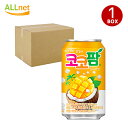 【送料無料】ヘテ ココパム マンゴー味 340ml×24個 1BOX