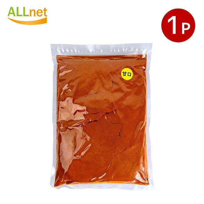 【全国送料無料】無地 唐辛子粉 調味用 甘口 1kg×1袋 一味唐辛子 細挽き コチユカル コチュガル 韓国料理のサムネイル