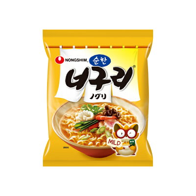 オールネショップ ノグリラーメン(甘辛)マイルド 120gX1袋 韓国らーめん 袋麺 インスタントラーメン 画像2