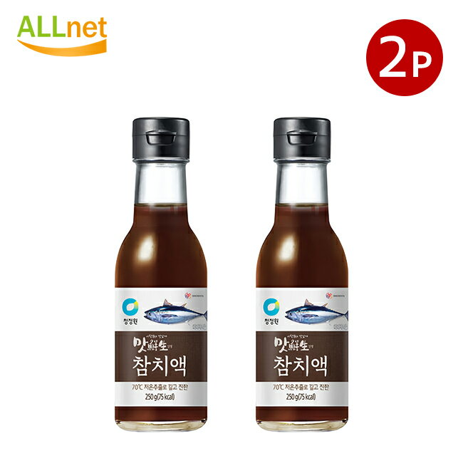 清浄園 味鮮生 マグロエキス 250g×2本セット 韓国食品 韓国調味料 韓国料理