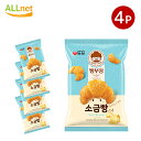 送料無料 農心 パン部長の塩パン 55g×4袋セット 韓国食品 韓国お菓子 スナック菓子 お菓子