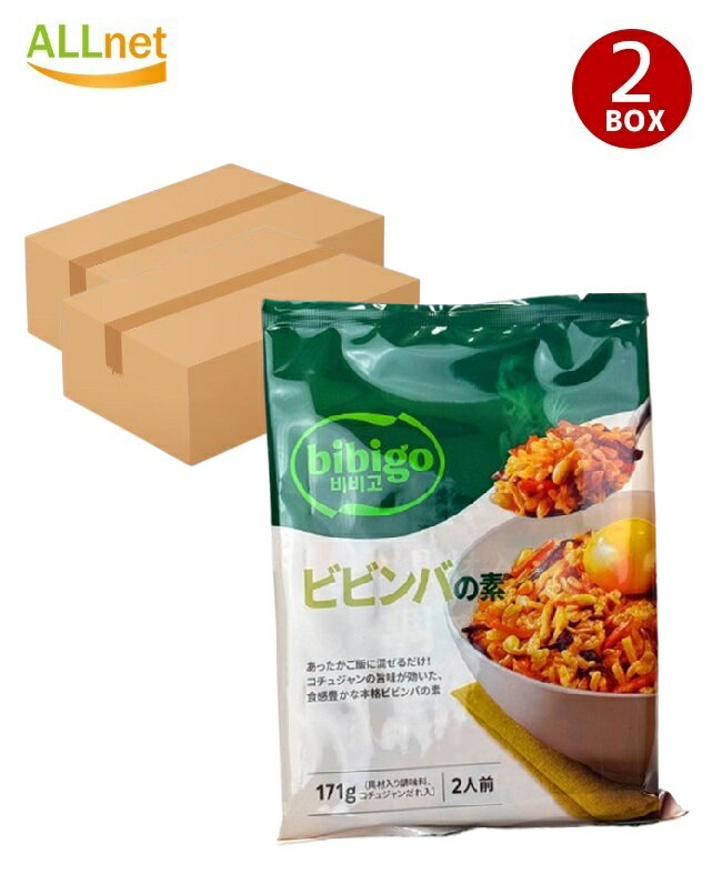CJ FOODS JAPAN bibigo ビビンバの素 171g×12袋×2ケース