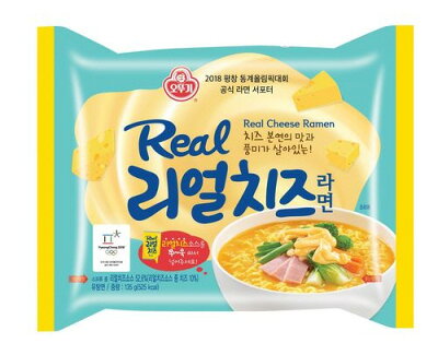 オールネショップ 【送料無料】OTTIGI オットギ リアル チーズラーメン 135gx10個 チーズラーメ リアル チーズ ラーメン オットギ リアル チーズ ラーメン 濃厚チーズ 韓国食品 韓国お土産 韓国ラーメン 乾麺 インスタントラーメン クリミ ソフト/リアルリーズ 画像2