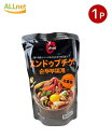 【全国送料無料】OFOOD スンドゥブチゲ400g×1個 韓国チゲ 豆腐チゲ 辛口スープ 本格韓国料理 豆腐スープ 温めるだけ 簡単調理 惣菜 ご飯のお供 家庭用 業務用