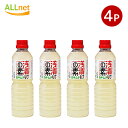 【送料無料】北杜食品 浅漬けの素白キムチ 500ml×4本