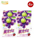 全国送料無料 明治 果汁グミ ぶどう 54g×4袋セット