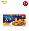 【送料無料】ハウス食品 クロスブレンドカレー甘口 140g(8皿分)×1点セット(4)