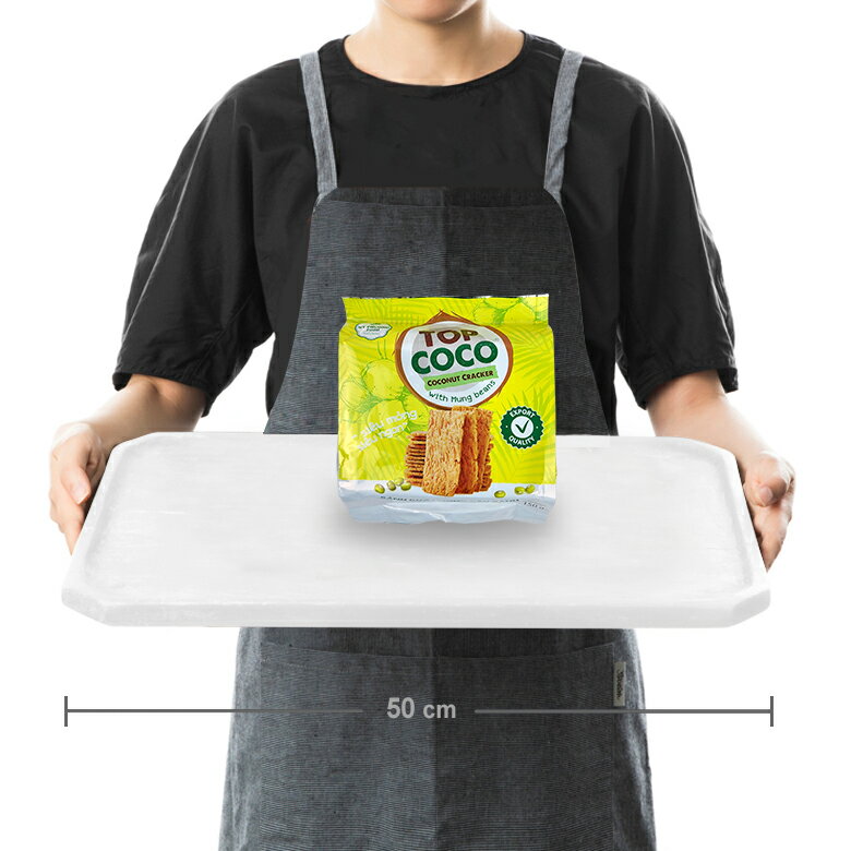 オールネショップのTOP COCO COCONUT CRACKER with MUNG BEAN 150g×1個 ココナッツクラッカー緑豆味 ベトナム産 BANH DUA NUONG TOPCOCO｜アングル2
