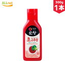 スンチャン 酢入りコチュジャン 300g×1本 チョコチュジャン コチュジャン 甘辛口 刺身 韓国調味料 韓国料理 韓国食品