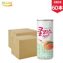 『東遠』クールピス ピーチ味 230ml×60本(2BOX) ドリンク 韓国飲料 乳酸菌飲料 韓国ドリンク 韓国食品