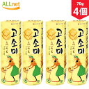 【まとめてお得・送料無料】オリオン コソミ 70g×4袋セット 韓国お菓子 韓国食品 お菓子 おやつ ゴソミ 高笑美 ココナッツ ごま入り クラッカー/ビスケッ...