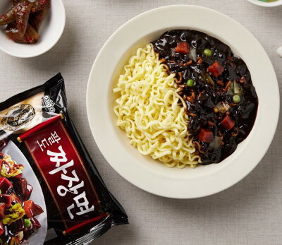 オールネショップ パルド ジャジャン麺 203g×2袋セット 韓国料理 韓国ラーメン インスタントラーメン ジャージャー麵 ジャージャー麺 ソース ジャジャン麵/チャジャン麺 画像2