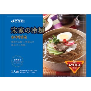 ※送料について 　この商品は届け先が沖縄、離島など一部地域は追加送料がかかります。 商　品　名 宋家の冷麺 460g ブ ラ ン ド 株式会社五星コーポレーション 商 品 説 明 宋家の冷麺 460g (1人前)×24個」は、本場韓国の味を...