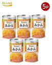 【送料無料】加藤産業 楽園果実 みかん EO M3号缶 350g×5缶セット /60s