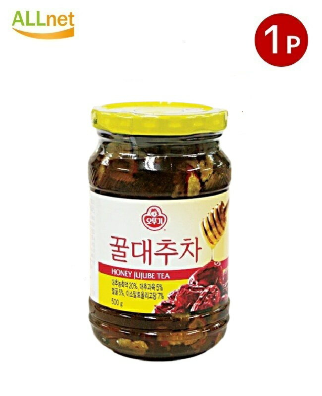 サンファ 蜂蜜ナツメ茶 500g｜韓国伝統茶 はちみつナツメ茶 健康茶 美容茶｜韓国お茶 韓国食品 お土産 ギフト プレゼント 花粉症対策 冷え性 対策 美容ドリンク(4)