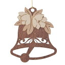 DREGENO HOLZKUNST ☆オーナメント☆ドイツの木工芸品 クリスマスツリー 装飾 ザイフェン ベルのマスコット ブラウン 本場 雑貨 プレゼント 贈...