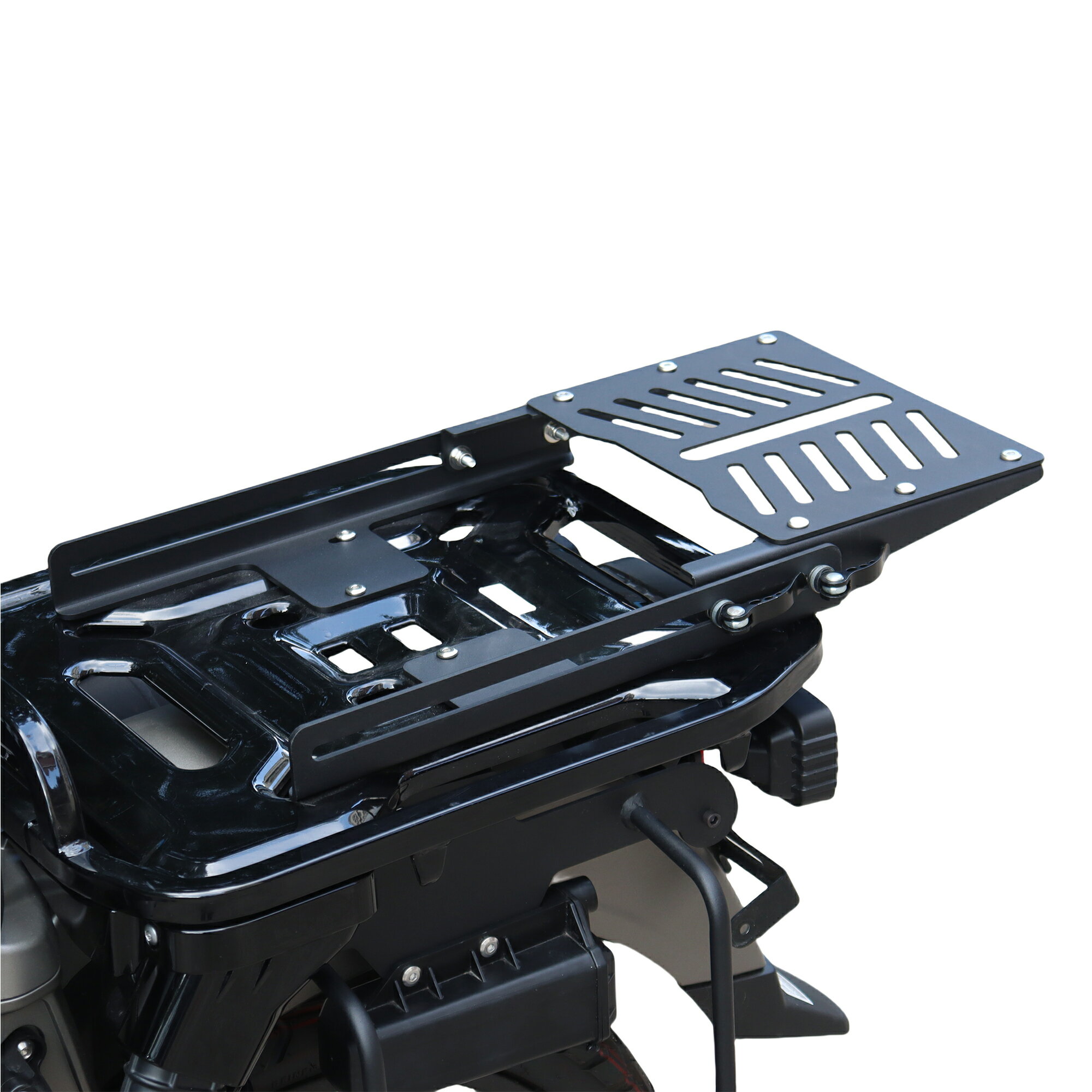 Yoothi 互換品 バイク スライドキャリア CT125 ハンターカブ (JA55) (JA65) 専用 リアキャリア ステンレス製 延長キャリア 丈夫 リアボックス トップケース対応 バイク 荷台 カブ カスタムパーツ 外装 カスタム 延長パーツ バイク キャリア