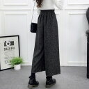 クロップドワイドパンツ